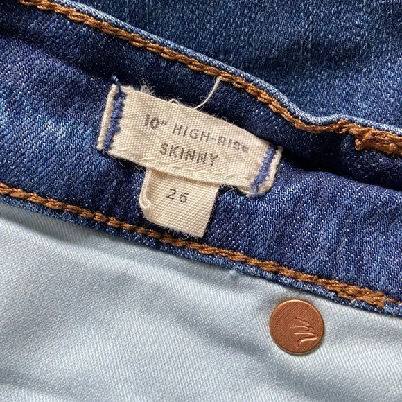 Madewell 10” high rise skinny jeans - Picture 5 of 6